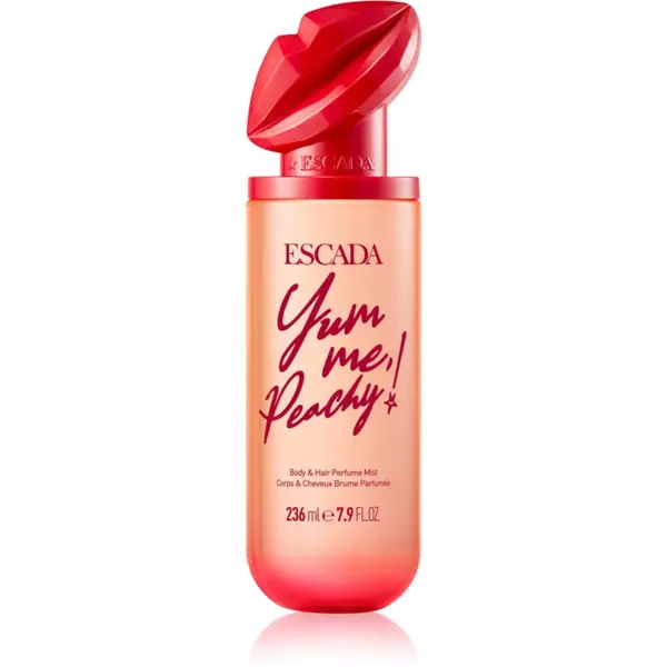 Escada Yum Me! Peachy Body & Hair Mist brumă parfumată pentru corp si par pentru femei 236 ml