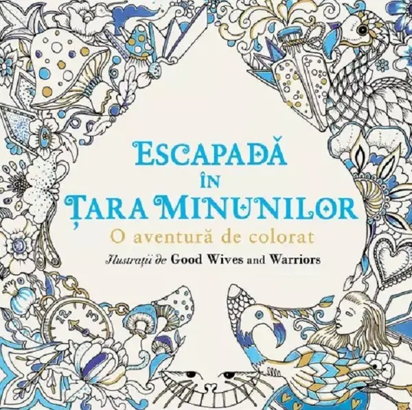 Escapada in Tara Minunilor. O aventura de colorat