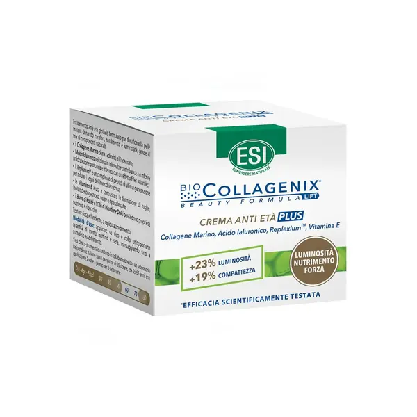 ESI BIOCOLLAGENIX Crema Anti-aging Plus, 50ml, varsta 50+ ani