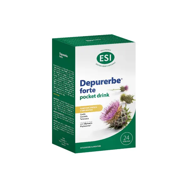 ESI Depurerbe Forte x 24 plicuri buvabile (pocket drink)