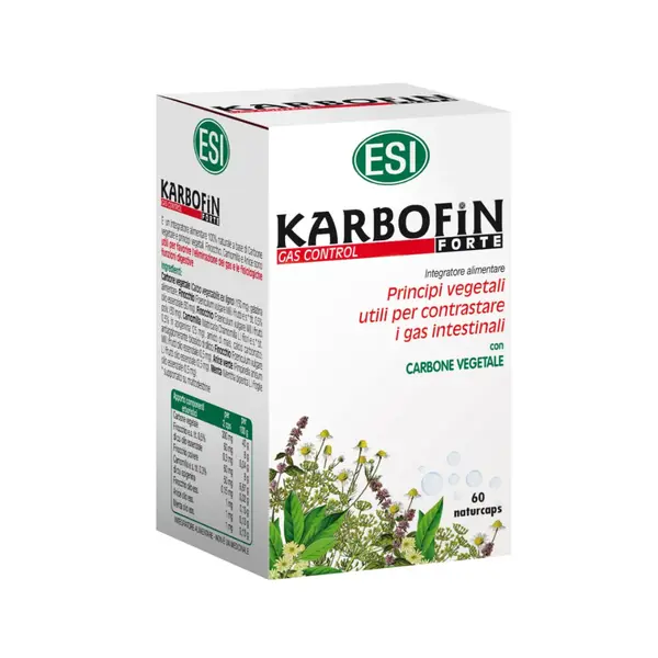 ESI Karbofin Forte, 60 capsule vegetale