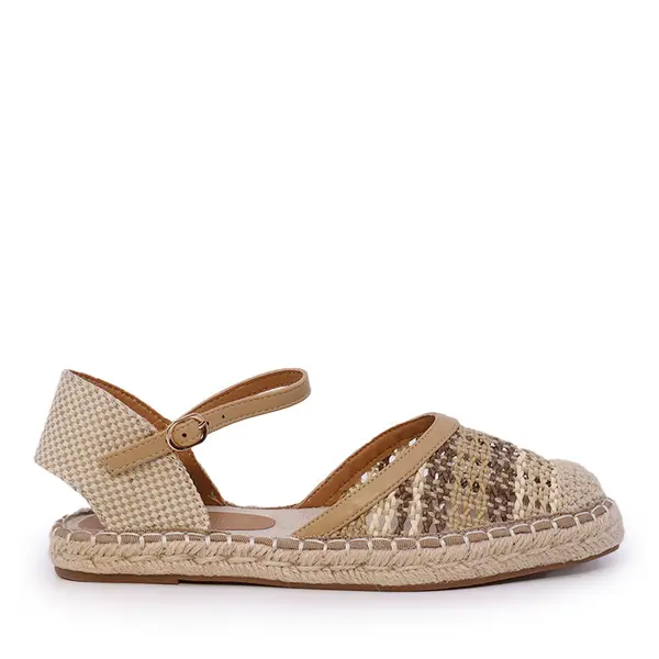 Espadrile femei Benvenuti bej din material textil 1201DS2220BE