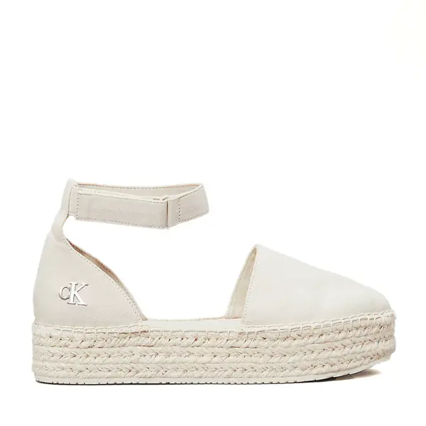 Espadrile femei CK Jeans bej din material textil 2379DE1735BE