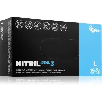 Espeon Nitril Ideal3 Examination Gloves Blue mănuși de examinare și de protecție, din nitril, fără pudră