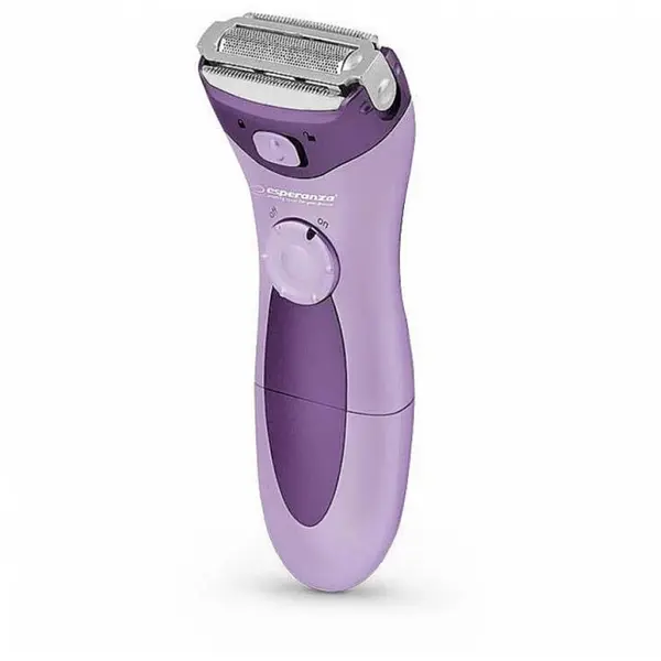 ESPERANZA Epilator Esperanza EBG003V, 1 cap de ras, lama oscilante, ON/OFF, Violet