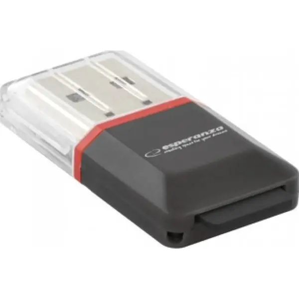 ESPERANZA ESPERANZA Cititor de card MicroSD| EA134K| negru | USB 2.0|(MicroSD Pen Drive)