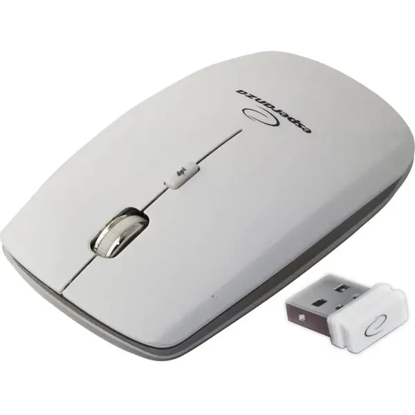 ESPERANZA Esperanza Mouse Optic Wireless 4D 2.4GHz Saturn (alb)