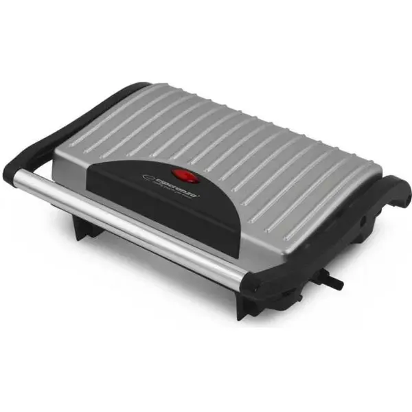 ESPERANZA Gratar Electric Esperanza EKG005 Pizzaiola 750W, Negru/Argintiu