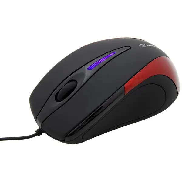 ESPERANZA Mouse optic ESPERANZA Sirius, Negru/Rosu