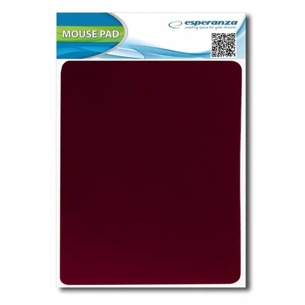 ESPERANZA Mouse Pad Esperanza EA145R, textil, suprafata anti-alunecare, Rosu