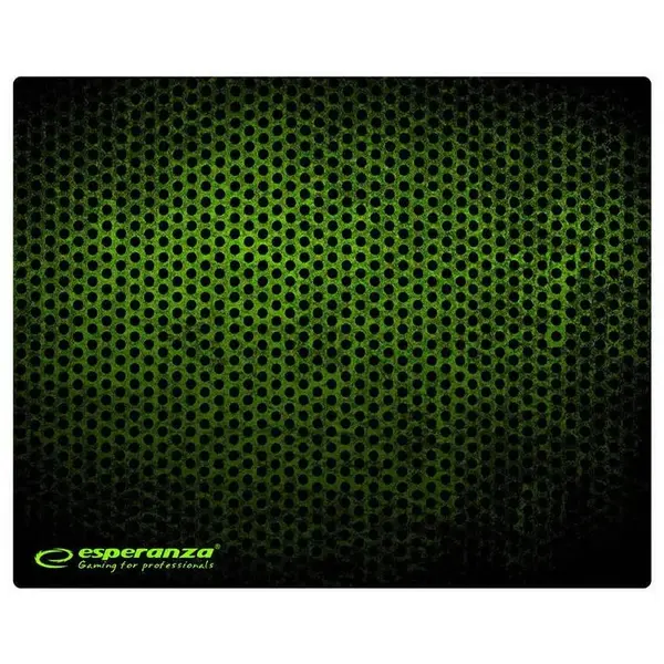 ESPERANZA Mouse Pad Gaming verde 25 X 20 cm