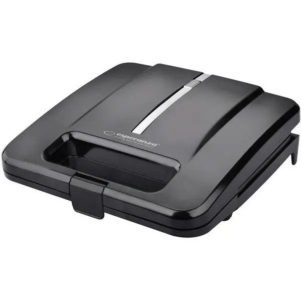 ESPERANZA Sandwich maker Esperanza Parmigiano EKT010, 1000W, Negru