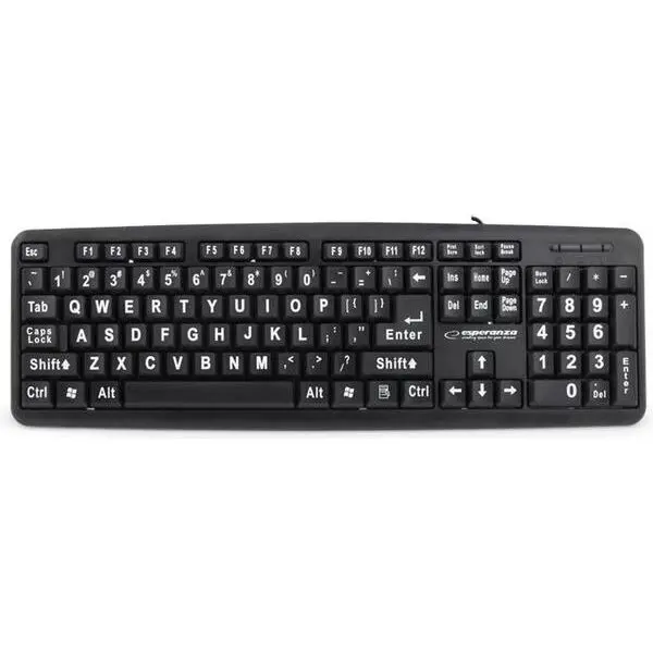 ESPERANZA Tastatura Esperanza EK129, USB, Negru
