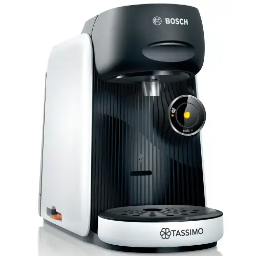 Espressor automat cu capsule Bosch Tassimo Finesse TAS164E, 1400 W, Rezervor apa 0.7 l, Autocuratare si Decalcifiere (Alb)