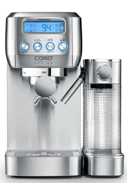 Espressor Caso - Gourmet Latte CAS.1821, 20 bar, 1.3 l, argintiu