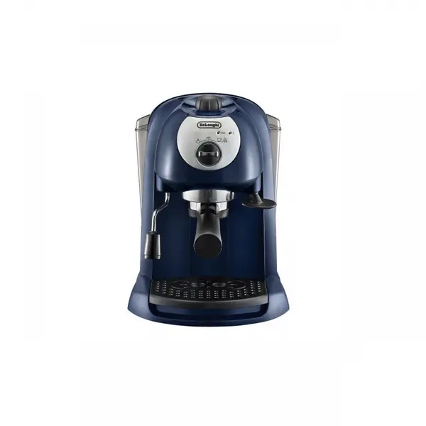 Espressor manual De'Longhi EC191CD, 1100 W, 15 bari, 1 l, Sistem Crema Disco, Dark Blue