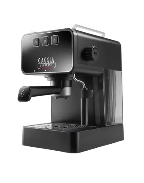 Espressor manual Gaggia ESPRESSO EVOLUTION EG2115/01, 1900 W, 15 bari, Rezervor 1.2 l, Oprire automata (Negru)