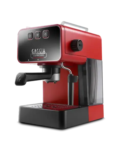 Espressor manual Gaggia ESPRESSO EVOLUTION EG2115/03, 1900 W, 15 bari, Rezervor 1.2 l, Oprire automata (Rosu)