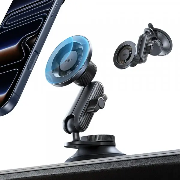 ESR Suport Auto Magnetic ESR OmniLock Dash, Universal, Negru
