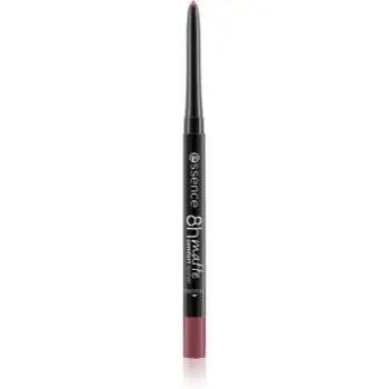 essence 8h Matte Comfort dermatograf mat de buze cu ascutitoare