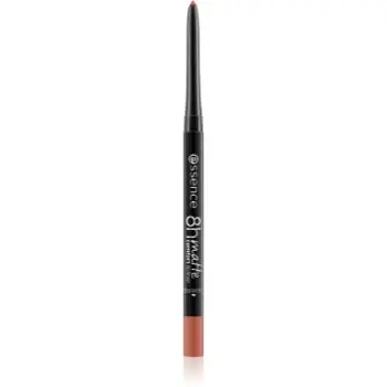 essence 8h Matte Comfort dermatograf mat de buze cu ascutitoare