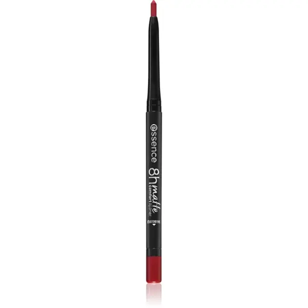 essence 8h Matte Comfort dermatograf mat de buze cu ascutitoare culoare 07 Classic Red 0,3 g