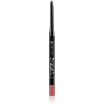 essence 8h Matte Comfort dermatograf mat de buze cu ascutitoare