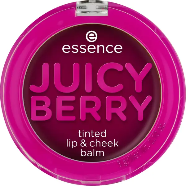 Essence Balsam colorat pentru buze și obraji Juicy Berry, 3 g