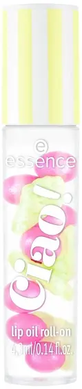 Essence Ciao! Balsam de buze, roll-on, 01 Ciao Cutie, 4.3 ml