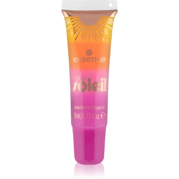 essence club SOLEIL lip gloss culoare 01 Heatwave Kiss 10 ml