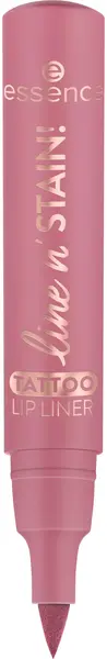 Essence Creion de buze lichid de lungă durată n' Stain! Tattoo, 01 Everyone's Nude-Pink, 2.5 ml