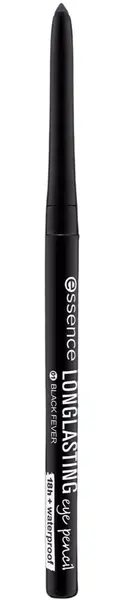 Essence Creion de ochi de lungă durată Long-lasting, 01 Black Fever, 0.28 g