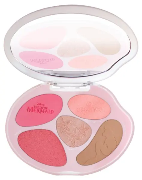 Essence Disney The Little Mermaid Paletă pentru față, 01 The World Is My Oyster, 8.9 g