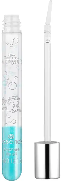 Essence Disney The Little Mermaid Ulei de buze Bi-phasee, 01 You Can Swim With Us, 4 ml
