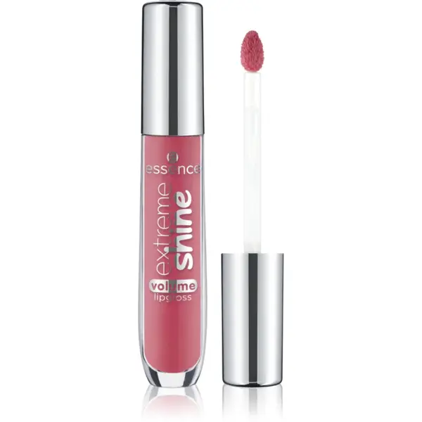 essence Extreme Shine luciu de buze pentru un volum suplimentar culoare 18 Flaming Rose 5 ml