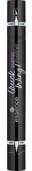Essence Eyeliner și Stampil Quick Wing!, 01 Negru, 3,5 ml