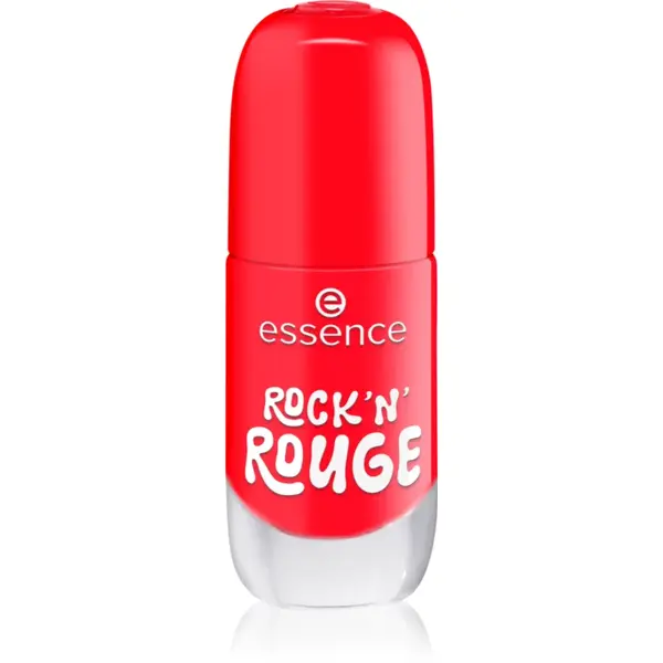 essence Gel Nail Polish lac de unghii sub forma de gel culoare 25 ROCK 'N' ROUGE 8 ml