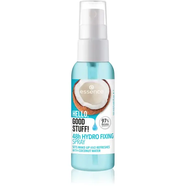 essence Hello, Good Stuff! Coconut Water spray pentru fixare 50 ml