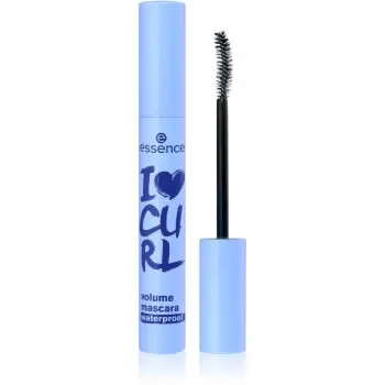 essence I LOVE CURL mascara rezistent la apă, pentru volum neagră