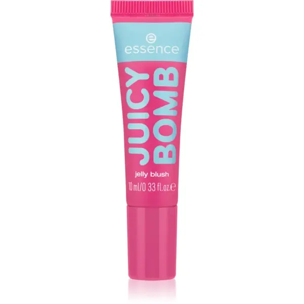 essence Juicy Bomb Party blush cu textura de gel culoare 01 Cassis Crush 10 ml