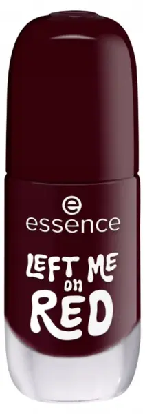 Essence Lac de unghii Gel Nail, 12 Left Me On Red, 8 ml