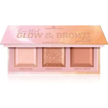 essence love that GLOW & BRONZE Patela pentru conturul fetei