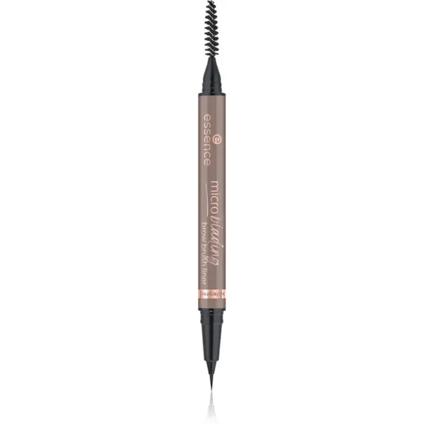 essence Microblading creion pentru sprancene cu pensula culoare Light Brown 0.6 ml