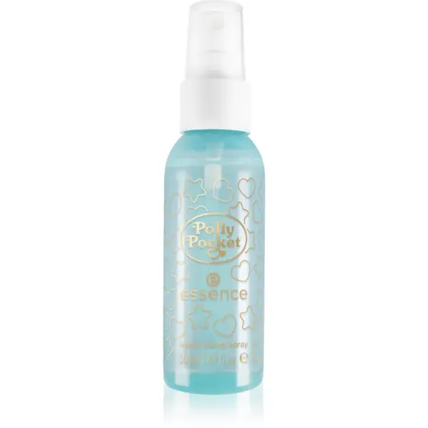 essence Polly Pocket spray pentru fixare cu efect de hidratare 01 I'm Not Small, I'm Fun Size! 50 ml