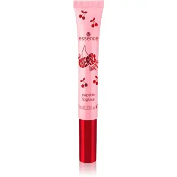 essence SO CHERRY happy lip gloss cu peptide