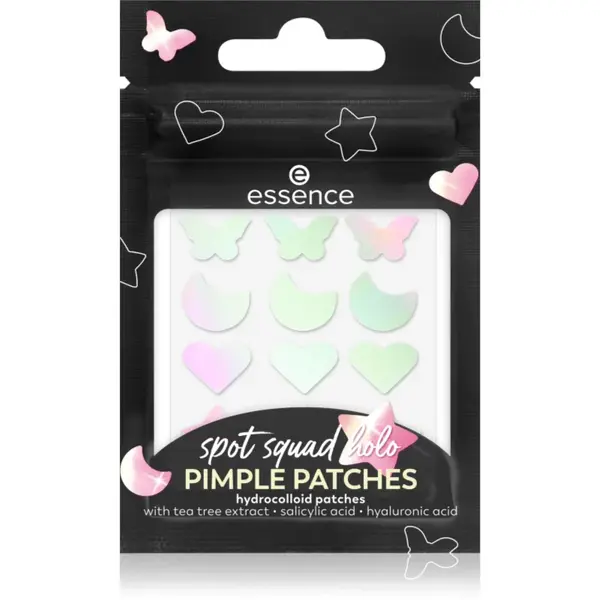 essence Spot Squad Holo Pimple Patches plasturi pentru piele problematică 24 buc