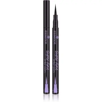 essence Super Fine Liner Pen eyeliner în fix