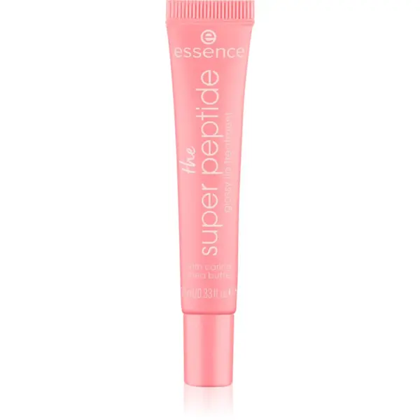 essence the super peptide glossy lip treatment balsam de buze culoare 04 Coralized! 10 ml