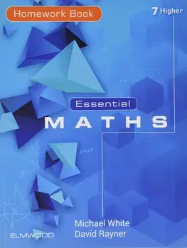 Essential Maths 7 Higher Homework Book, Paperback/David Rayner