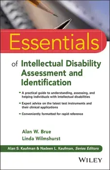 Essentials of Intellectual Disability Assessment and Identification, Paperback/Alan W. Brue